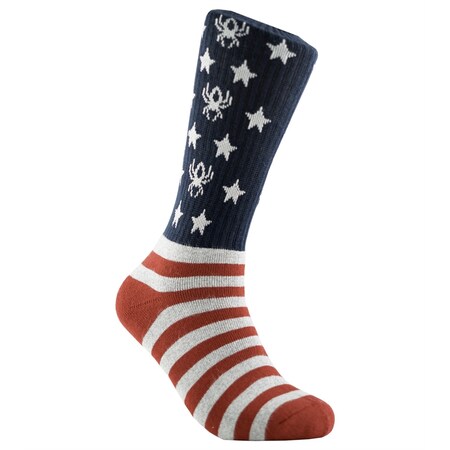 Redback Boots Redback Boots Everyday Bamboo Sock W/ Patriot Usa BAMUSA